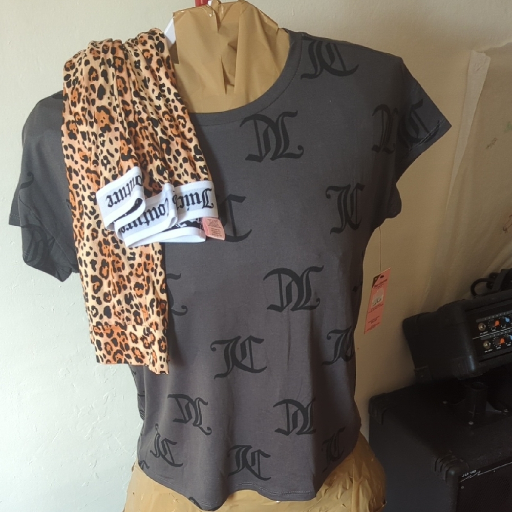 NWT Juicy Couture Black Sleepwear